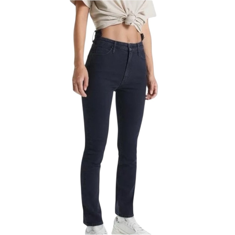 MOTHER Superior | Women’s The Dazzler Shift Jeans in Who’s Sorry Now Black 26